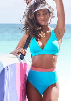S.Oliver RED LABEL Beachwear Bikinibroekje AUDREY Met Gestreepte Paspel 31 S.Oliver RED LABEL Beachwear Bikinibroekje AUDREY Met Gestreepte Paspel -Beste Bikini Winkel active by lascana highwaist bikinibroekje janni met contrastkleurige boord blauw 4