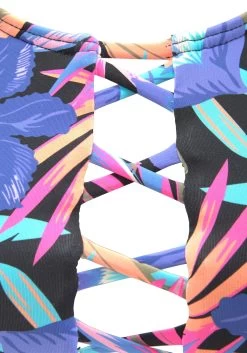 Bench. Bustierbikinitop Pitch Met Veelkleurige Print -Beste Bikini Winkel bench bustierbikinitop pitch met veelkleurige print zwart 4