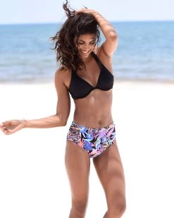 S.Oliver RED LABEL Beachwear Bikinitop Met Beugels Rome In Verschillende Unikleuren -Beste Bikini Winkel bench highwaist bikinibroekje pitch strikbandjes aan beide kanten opzij zwart 7