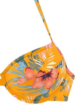Bench. Push-upbikinitop Maui Met Een Bloemmotief -Beste Bikini Winkel bench push upbikinitop maui met een bloemmotief geel 3