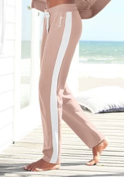 S.Oliver RED LABEL Beachwear Push-upbikinitop Rome In Verschillende Unikleuren 36 S.Oliver RED LABEL Beachwear Push-upbikinitop Rome In Verschillende Unikleuren -Beste Bikini Winkel bench sweatbroek met strepen opzij en rechte pijpen beige 1