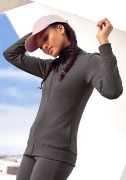 S.Oliver RED LABEL Beachwear Bikinibroekje Maya Met Sierriem -Beste Bikini Winkel bench sweatvest met een hoge kraag bruin