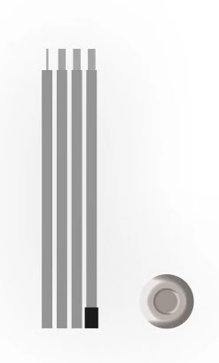 Sunseeker Bikinibroekje Modern Met Omslagband 33 Sunseeker Bikinibroekje Modern Met Omslagband -Beste Bikini Winkel bent tentstok bent steel pole zilver 1