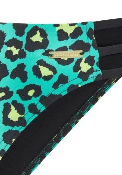 Bruno Banani Beugelbikini In Bandeaumodel Met Turquoisekleurige Animal-print -Beste Bikini Winkel bruno banani beugelbikini in bandeaumodel met turquoisekleurige animal print groen 2