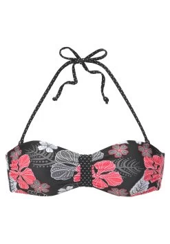 Buffalo Bandeau-bikinitop City Met Gestippelde Lus Tussen De Cups -Beste Bikini Winkel buffalo bandeau bikinitop city met gestippelde lus tussen de cups zwart 7