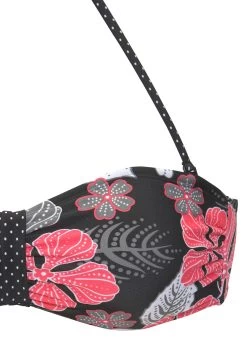 Buffalo Bandeau-bikinitop City Met Gestippelde Lus Tussen De Cups -Beste Bikini Winkel buffalo bandeau bikinitop city met gestippelde lus tussen de cups zwart 8