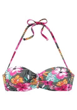 Buffalo Bandeau-bikinitop Pijnboom Met Gevlochten Sierband -Beste Bikini Winkel buffalo bandeau bikinitop pijnboom met gevlochten sierband groen 6