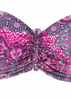 Buffalo Bandeau-bikinitop Shari Met Paisleyprint 22 Buffalo Bandeau-bikinitop Shari Met Paisleyprint -Beste Bikini Winkel buffalo bandeau bikinitop shari met paisleyprint paars 3
