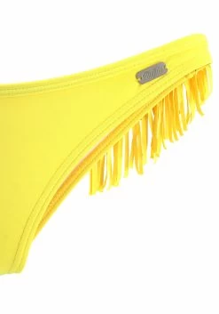 Buffalo Bikinibroekje Happy In Strak Brasil-model Met Franje -Beste Bikini Winkel buffalo bikinibroekje happy in strak brasil model met franje geel 3