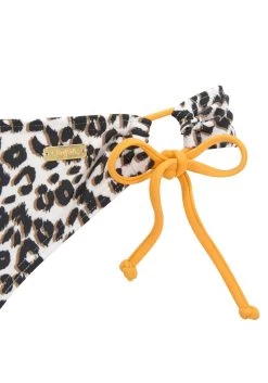 Buffalo Bikinibroekje Kitty Met Bindstrikjes Opzij -Beste Bikini Winkel buffalo bikinibroekje kitty met bindstrikjes opzij bruin 2