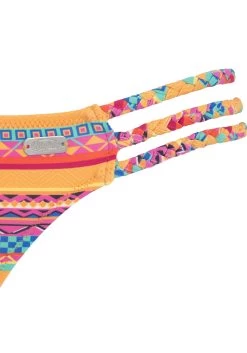 Buffalo Bikinibroekje Lux Met Gevlochten Bandjes -Beste Bikini Winkel buffalo bikinibroekje lux met gevlochten bandjes geel 2