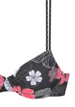 Buffalo Bikinitop Met Beugels City Flowerdesign Met Stippendetails -Beste Bikini Winkel buffalo bikinitop met beugels city flowerdesign met stippendetails zwart 5