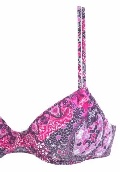 Buffalo Bikinitop Met Beugels Shari Met Paisleyprint -Beste Bikini Winkel buffalo bikinitop met beugels shari met paisleyprint paars 4