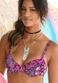 Buffalo Bikinitop Met Beugels Shari Met Paisleyprint -Beste Bikini Winkel buffalo bikinitop met beugels shari met paisleyprint paars 5