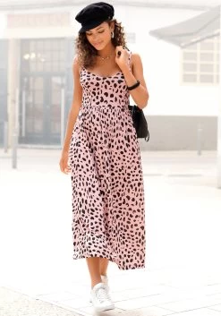 S.Oliver RED LABEL Beachwear Push-upbikini Met Extra Strikbandjes -Beste Bikini Winkel buffalo midi jurk met stippenprint roze 1