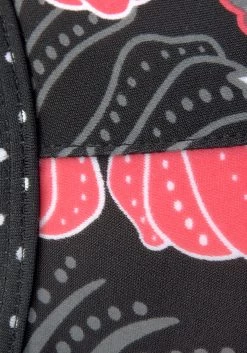 Buffalo Push-upbikinitop City In Een Trendy Flower-print -Beste Bikini Winkel buffalo push upbikinitop city in een trendy flower print zwart 4