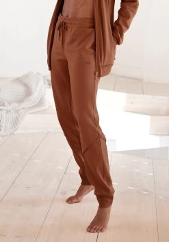 Sunseeker Bikinibroekje AMARI Met Omslagband -Beste Bikini Winkel buffalo sweatpants met glanzende pipings bruin