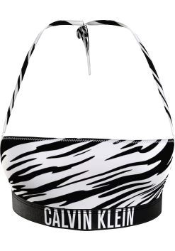 Buffalo Push-upbikinitop City In Een Trendy Flower-print -Beste Bikini Winkel calvin klein swimwear bandeau bikinitop bandeau rp print multicolor 2