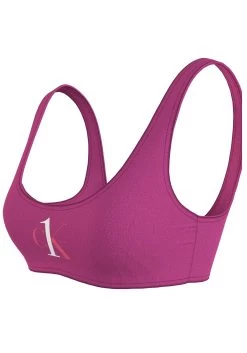 Calvin Klein Swimwear Bandeau-bikinitop Met Calvin Klein-logo-monogram -Beste Bikini Winkel calvin klein swimwear bandeau bikinitop met calvin klein logo monogram roze 5