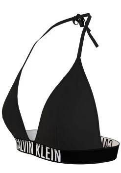 Calvin Klein Swimwear Triangel-bikinitop Classic Met Belettering -Beste Bikini Winkel calvin klein swimwear triangel bikinitop classic met belettering zwart 2
