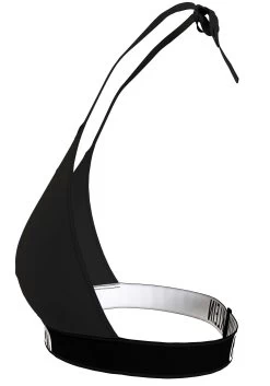 Calvin Klein Swimwear Triangel-bikinitop Classic Met Belettering -Beste Bikini Winkel calvin klein swimwear triangel bikinitop classic met belettering zwart 3