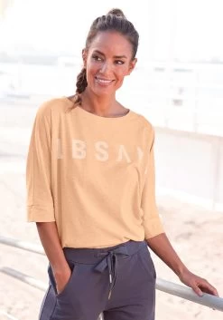 O'Neill Bustierbikini CAPRI - BONDEY ESSENTIAL FIXED SET 24 O'Neill Bustierbikini CAPRI - BONDEY ESSENTIAL FIXED SET -Beste Bikini Winkel elbsand shirt met 3 4 mouwen iduna met logoprint oranje