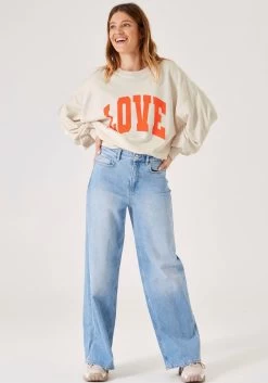 Tommy Hilfiger Swimwear Badpak TH ONE PIECE PRINT -Beste Bikini Winkel garcia sweatshirt wit