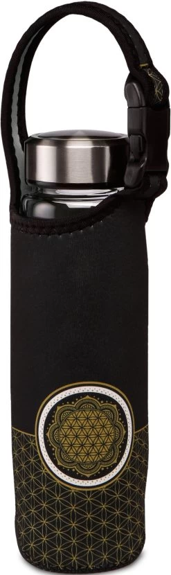 Tommy Hilfiger Swimwear Badpak TH ONE PIECE PRINT -Beste Bikini Winkel goebel drinkfles yin yang borosilicaatfles met edelstalen deksel in individueel gedessineerde neopreen hoes 700 ml zwart