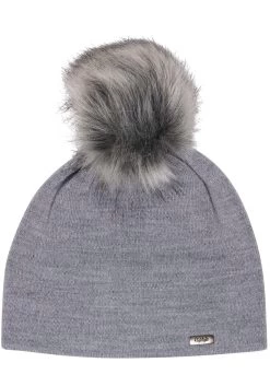 Bench. Push-upbikinitop Pitch Met Kleurrijke Print -Beste Bikini Winkel highlight company muts met pompon grijs