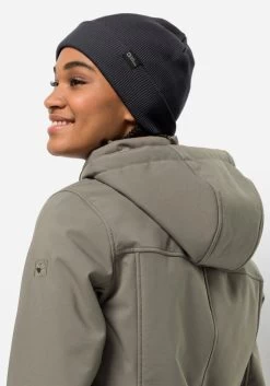 Venice Beach Bikinibroekje Summer Opzij Te Strikken -Beste Bikini Winkel jack wolfskin gebreide muts rib hat zwart