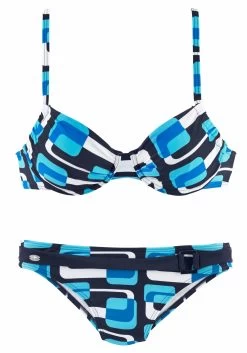 KangaROOS Beugelbikini In Retro-stijl -Beste Bikini Winkel kangaroos beugelbikini in retro stijl blauw 3