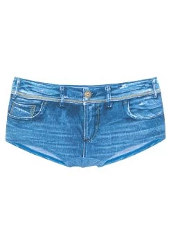 KangaROOS Bikini-hotpants PATTY In Jeans-look -Beste Bikini Winkel kangaroos bikini hotpants patty in jeans look blauw 1