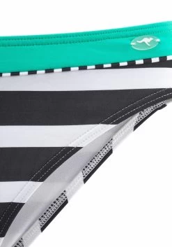 KangaROOS Bikinibroekje ANITA In Cool Blokstreepdessin -Beste Bikini Winkel kangaroos bikinibroekje anita in cool blokstreepdessin zwart 3