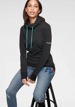 Venice Beach Bustierbikinitop Marly Met Sluiting Op De Rug 30 Venice Beach Bustierbikinitop Marly Met Sluiting Op De Rug -Beste Bikini Winkel kangaroos hoodie met overlappende capuchonkraag zwart 2