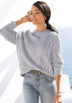 KangaROOS Beugelbikini Haltermodel 31 KangaROOS Beugelbikini Haltermodel -Beste Bikini Winkel lascana ajourtrui heerlijk zacht breisel blauw 1