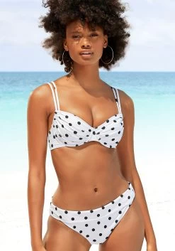 Roxy Bikinibroekje Rib Roxy Love The Surfrider -Beste Bikini Winkel lascana bikinibroekje powder wit 2