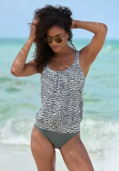 Sunseeker Bikinibroekje AMARI Met Zomerse Animal-print -Beste Bikini Winkel lascana bikinibroekje sansa groen