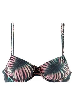 Venice Beach Crop-bikinitop Luna Met Sierstrik 33 Venice Beach Crop-bikinitop Luna Met Sierstrik -Beste Bikini Winkel lascana bikinitop met beugels reese met palm print multicolor 4
