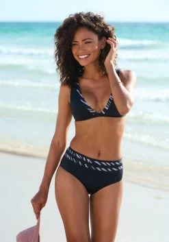 Sunseeker Bikinibroekje AMARI Met Zomerse Animal-print -Beste Bikini Winkel lascana highwaist bikinibroekje kaa zwart