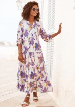 Venice Beach Beugelbikini In Bandeaumodel In Een Trendy Streep-look -Beste Bikini Winkel lascana maxi jurk 4