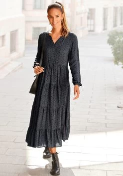 Venice Beach Oversized Tankinitop Summer Met Verstelbare Schouderbanden 23 Venice Beach Oversized Tankinitop Summer Met Verstelbare Schouderbanden -Beste Bikini Winkel lascana maxi jurk met all over print grijs 1