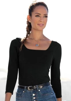 O'Neill Bustierbikini SPORT BIKINI SET (set, 2 Stuks) -Beste Bikini Winkel lascana shirt met lange mouwen met modieuze carrehals zwart