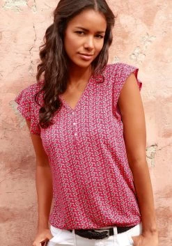 Feel Good Bikinitop Met Beugels -Beste Bikini Winkel lascana shirttop met kapmouwtjes set 2 delig set van 2 multicolor 1