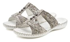 Sunseeker Badpak Dainty Met Gehaakt Randje -Beste Bikini Winkel lascana slippers van leer met garnering grijs