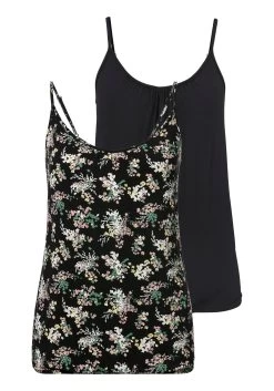 Sunseeker Badpak Dainty Met Gehaakt Randje -Beste Bikini Winkel lascana top met spaghettibandjes met een mooi bloemdessin set van 2 multicolor