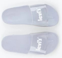 Feel Good Bustierbikinitop -Beste Bikini Winkel levis badslippers june poster s met transparante band blauw 1