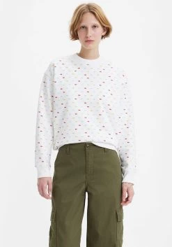 Buffalo Push-upbikinitop Pijnboom Met Een Bloemmotief 25 Buffalo Push-upbikinitop Pijnboom Met Een Bloemmotief -Beste Bikini Winkel levis sweatshirt graphic standard crew wit 2