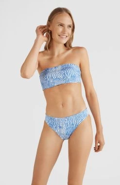 O'Neill Zwembroek REVERSIBLE JEN BANDEAU RETRO -Beste Bikini Winkel oneill zwembroek reversible jen bandeau retro blauw 2