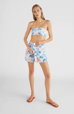 O'Neill Zwembroek REVERSIBLE JEN BANDEAU RETRO -Beste Bikini Winkel oneill zwembroek reversible jen bandeau retro blauw 4