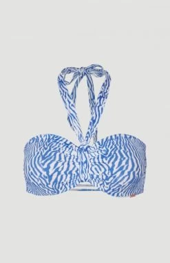 O'Neill Zwembroek REVERSIBLE JEN BANDEAU RETRO -Beste Bikini Winkel oneill zwembroek reversible jen bandeau retro blauw 7